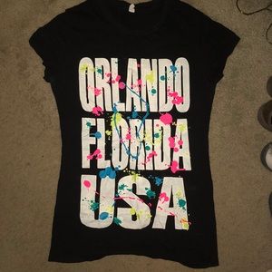 Black Orlando Florida USA shirt